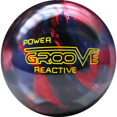 Brunswick Power Groove Reactive Blue / Red Pearl