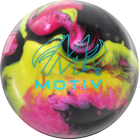 Motiv Aspire Black/Yellow/Pink M Logo